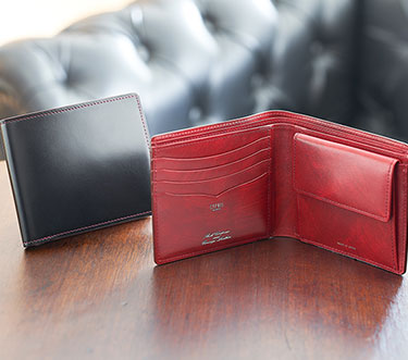 コードバンに、キプリスで人気の「シラサギレザー」を合わせた「コードバン&シラサギレザー」