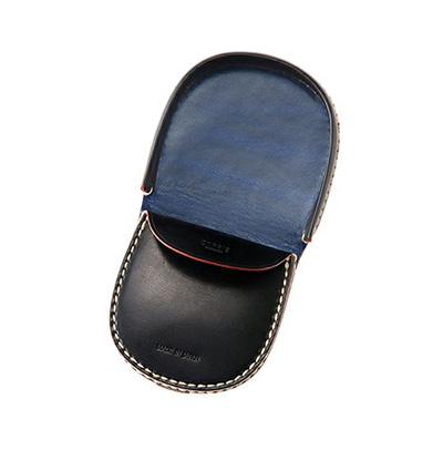 革財布キプリスのブライドルレザー&ルーガショルダー 馬蹄型小銭入れ