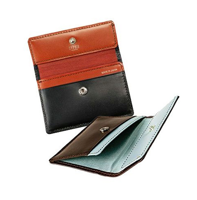 革財布キプリスのブライドルレザー マネーフラップ(S)