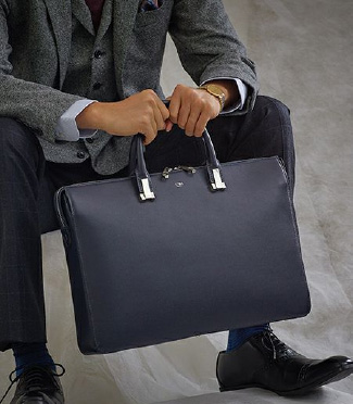 キプリスのレザーバッグ,革鞄,ブリーフケース,ペルラネラ