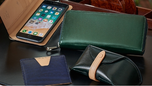 革財布キプリスのルーガショルダー&フルベジタブルタンニンレザーケア動画