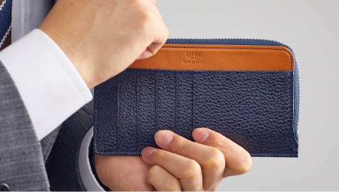 革財布キプリスのカシューレザー（小物）ケア動画