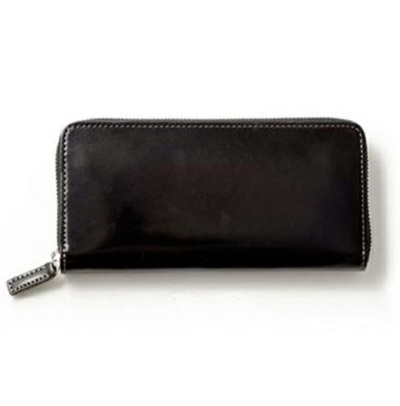 革財布キプリスのホーウィンシェルコードバン ラウンドファスナー長財布