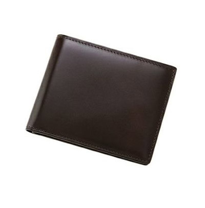 革財布キプリスのコードバン&リンピッドカーフ カード札入れ