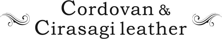 コードバン&シラサギレザー,Cordovan&cirasagileather