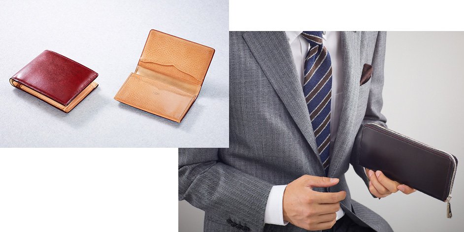 革財布キプリス,バケッタレザー 財布,バケッタレザー,コードバン 財布,コードバン 長財布,キプリス コードバン