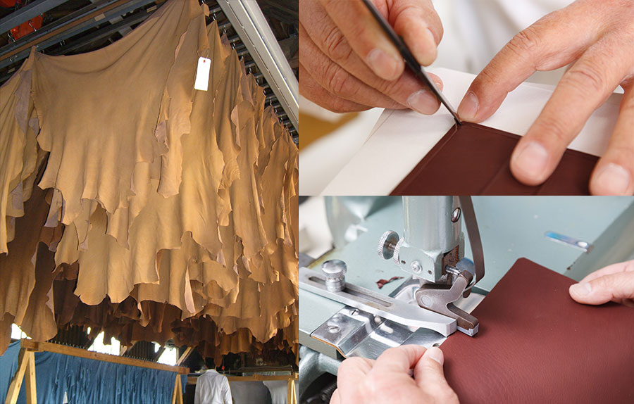 革からモノができるまでモノづくりの現場に密着