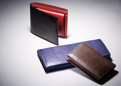 革財布キプリスのリザード