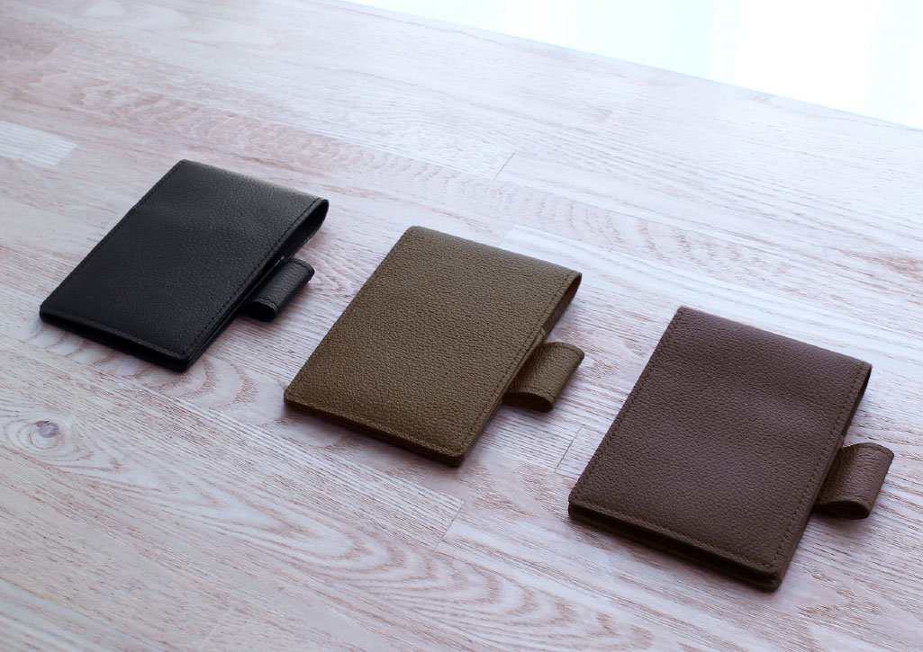 キプリス A7サイズ メモパッドホルダー(牛革製)