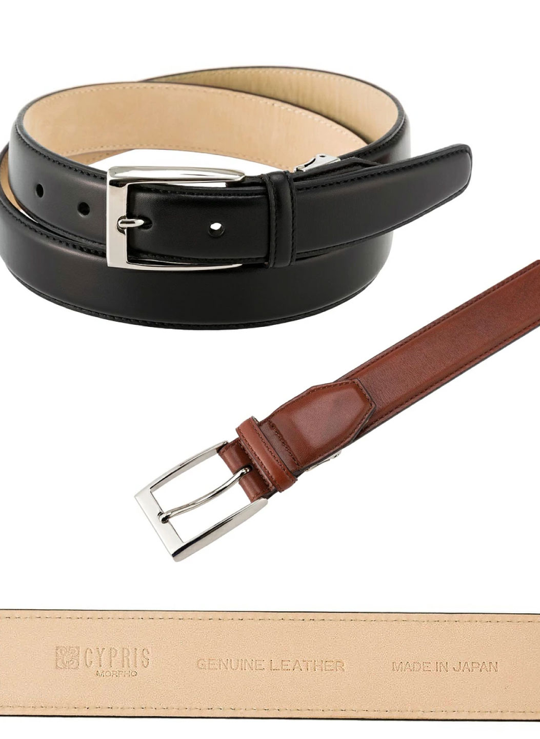 ベルト(30mm幅)｜シラサギレザー |革製品CYPRIS（キプリス）公式
