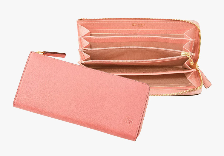 長寿祝い・敬老の日のギフトにキプリスのL字ファスナー長財布