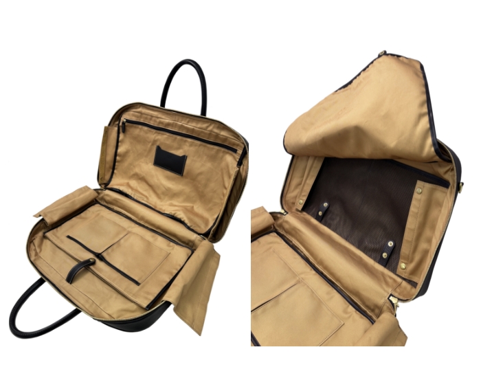 革鞄、レザーバッグのキプリス フルオープン仕様