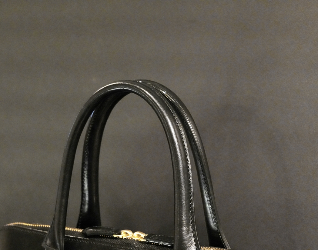 革鞄、レザーバッグのキプリス 丸手ハンドル