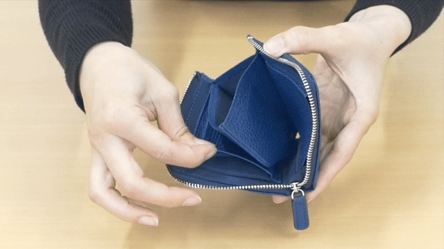 革財布キプリス,Makuake財布,コンパクト財布