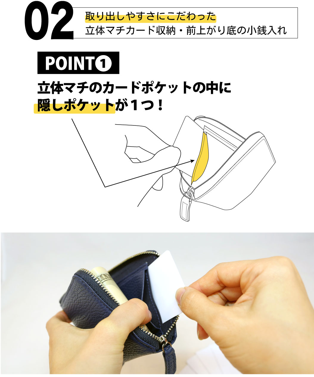 革財布キプリス,Makuake財布,コンパクト財布