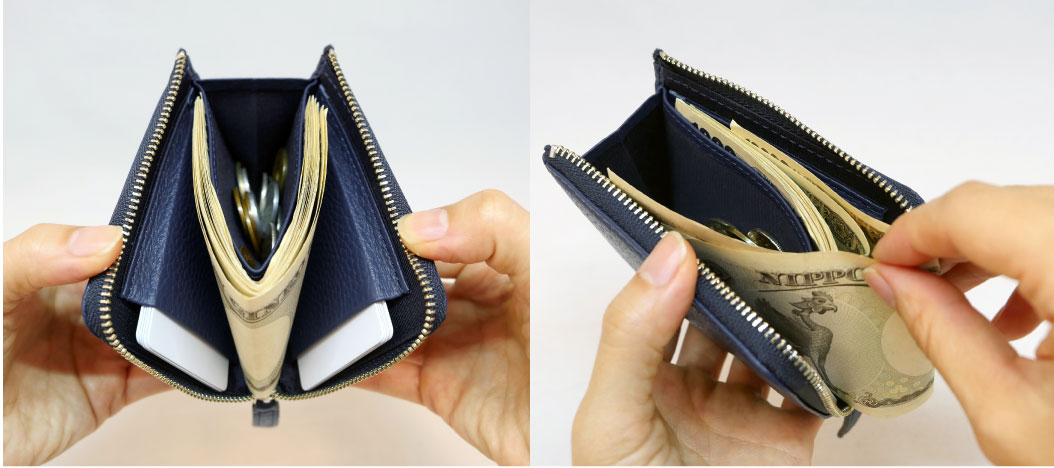 革財布キプリス,Makuake財布,コンパクト財布