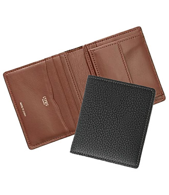 ミニ財布・コンパクト財布は革小物・革財布のCYPRIS スパークリングカーフのコンパクト札入れ