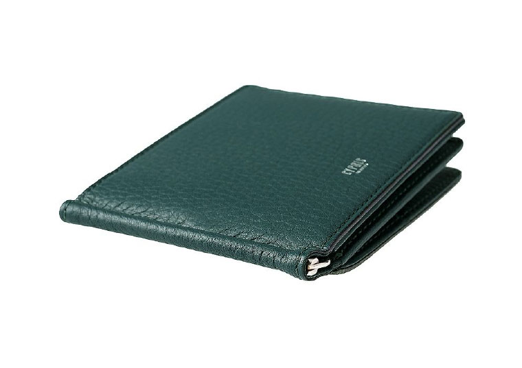 ミニ財布・コンパクト財布は革小物・革財布のCYPRIS 札ばさみ(外BOX小銭入れ付き)| トゥージュール