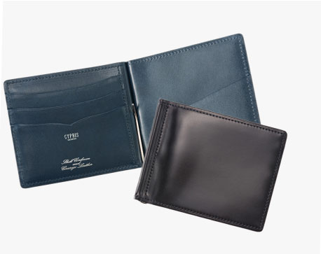 キプリスの二つ折り財布 小銭入れ付き札入れ