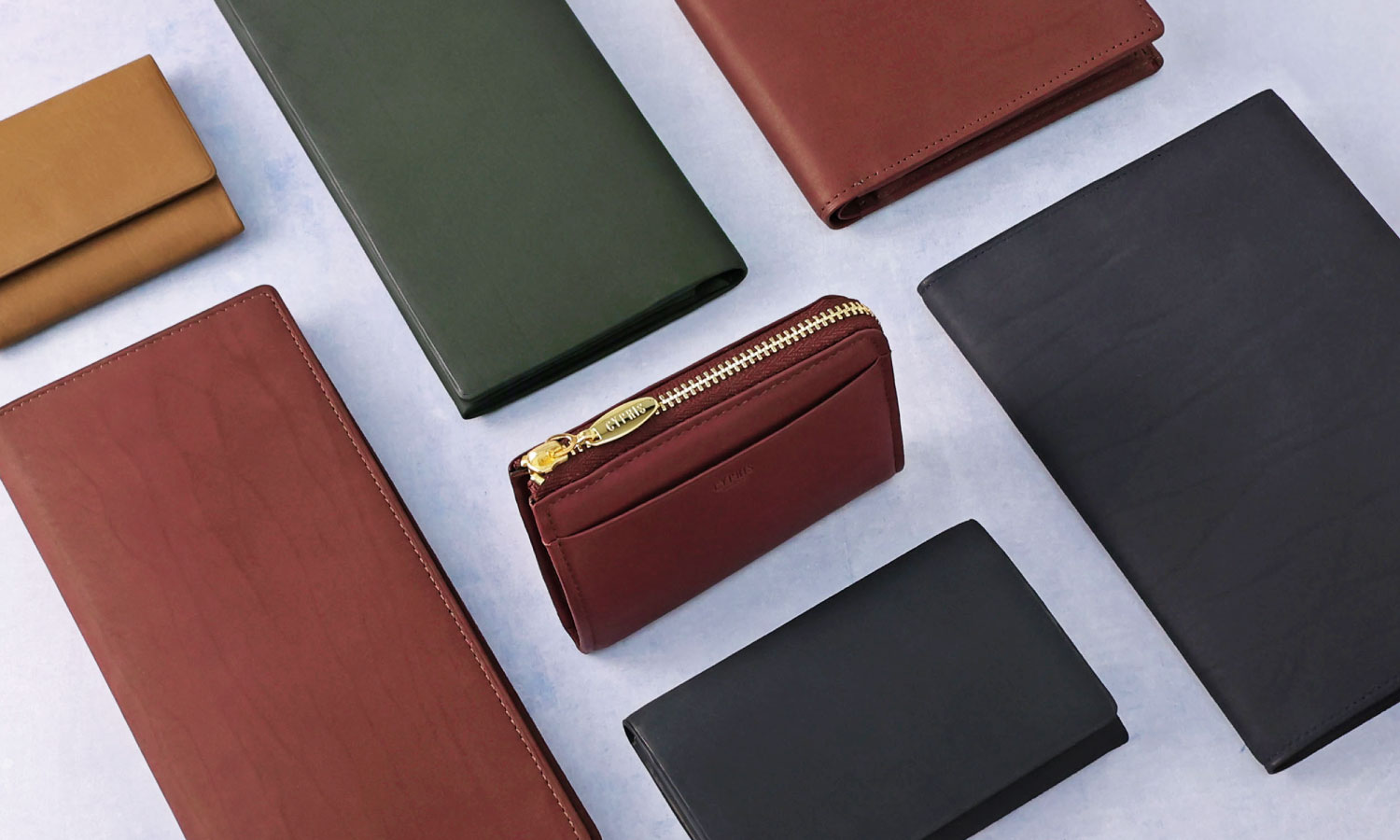 メンズ財布キプリス レーニアカーフシリーズ