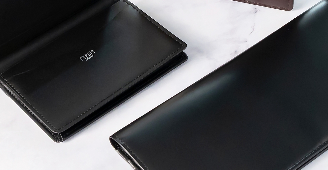 メンズ財布キプリスのリヤードカーフシリーズ