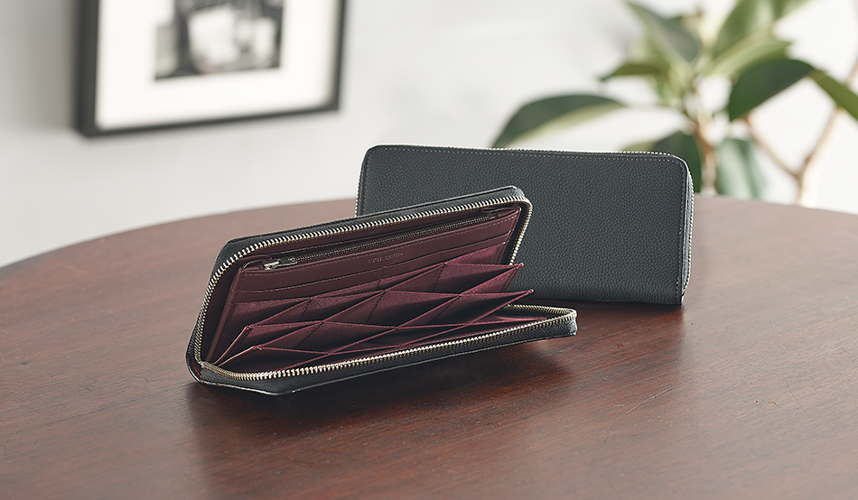 メンズ財布キプリス スパークリングカーフシリーズ