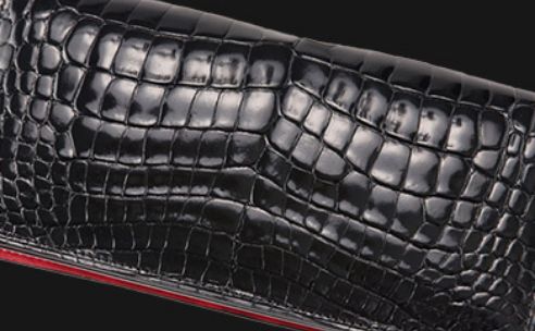 キプリスの春財布。ワニ革クロコダイル&シラサギレザー
