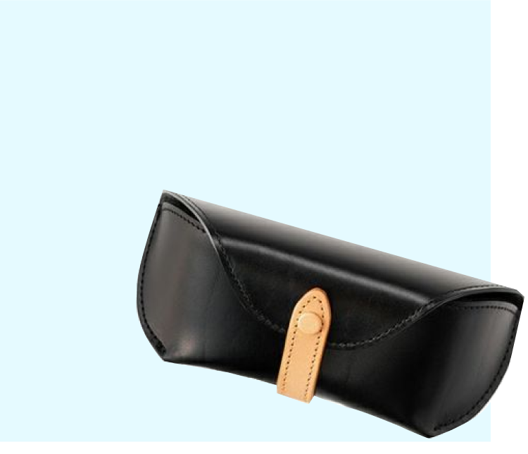 革財布キプリスのメガネ・サングラスケース