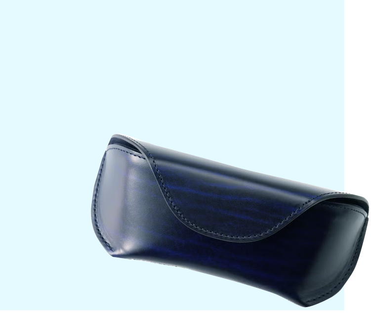 革財布キプリスのメガネ・サングラスケース