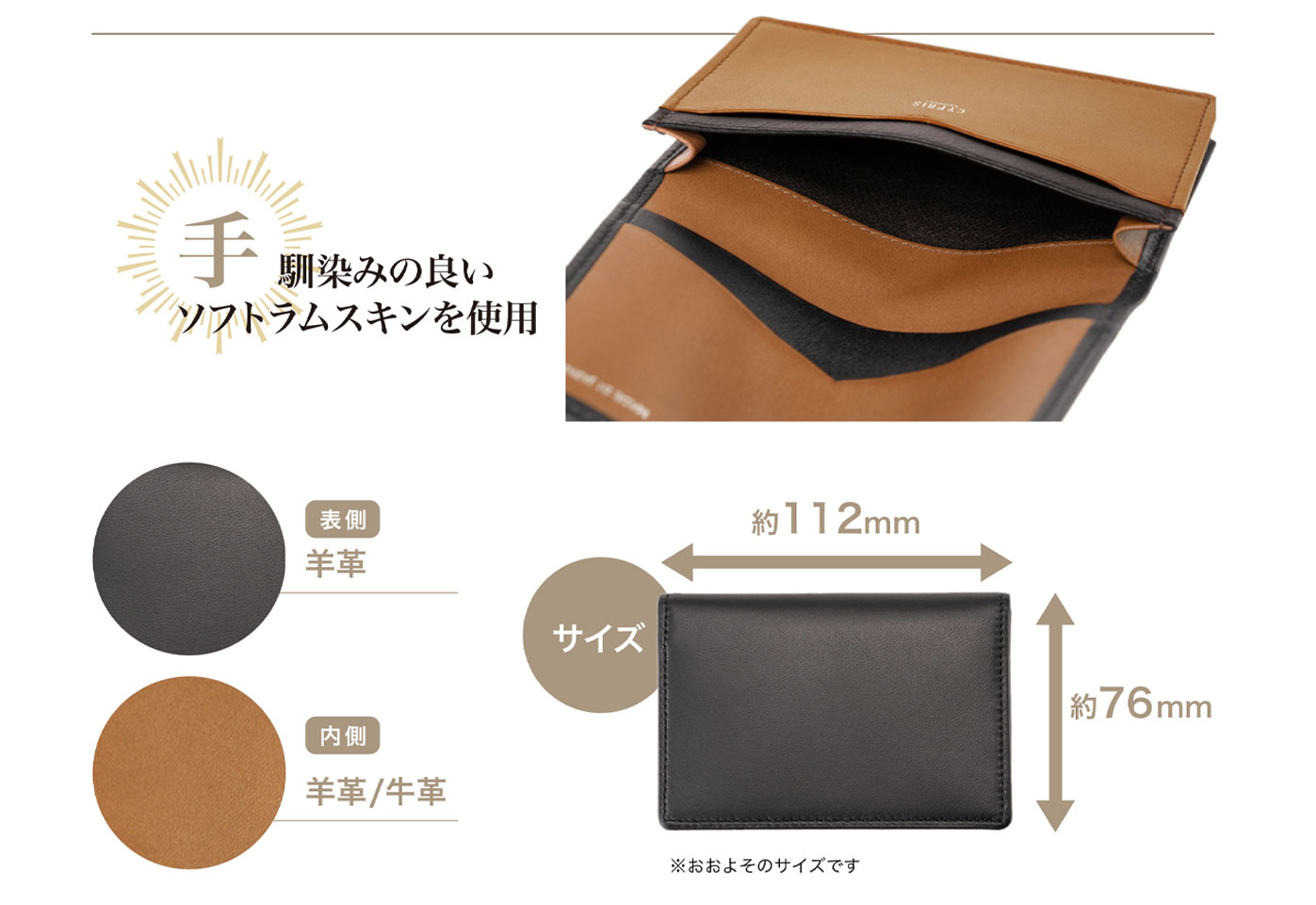 キプリス 革財布,革製品