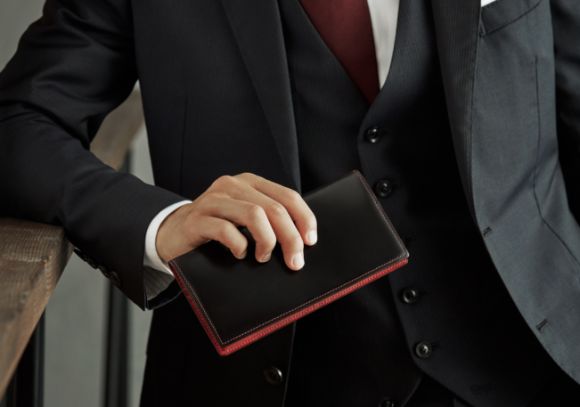 革小物・革財布のCYPRIS メンズ長財布