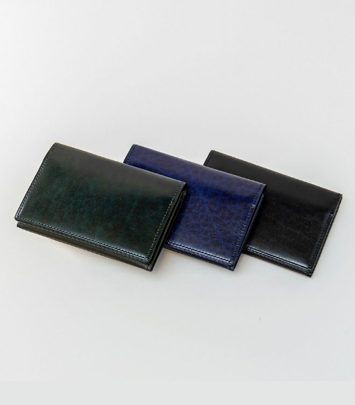 ササマチ名刺入れ ルーガショルダー&アースレザー