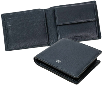 革財布キプリスのトゥージュール 小銭入れ付き札入れ