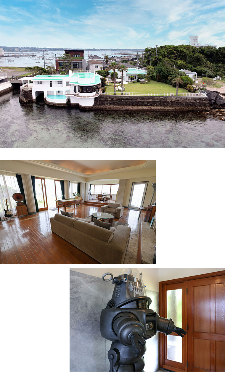 相模湾に面した佐島に佇む旧竹田宮別邸