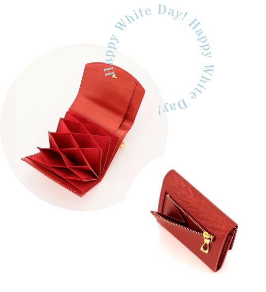 革財布キプリスのコンパクトかぶせハニーセル二つ折財布 ポン