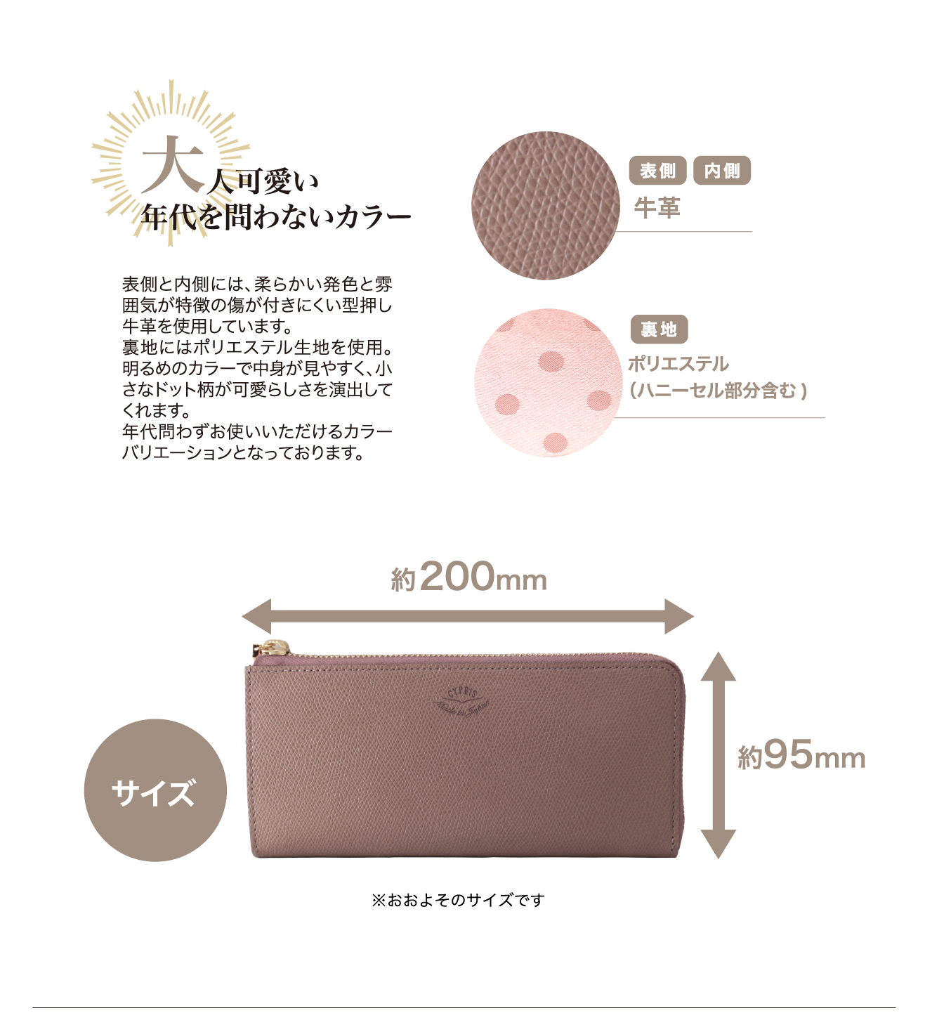 レディース革財布,シマロン