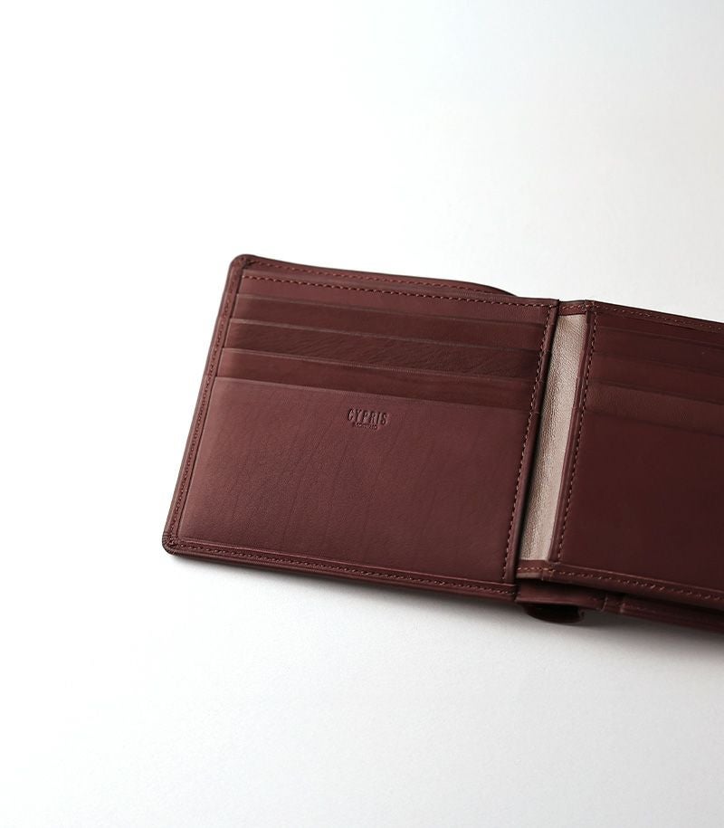 小銭入れ・ベロ付き札入れ｜レーニアカーフ ｜ネイビー