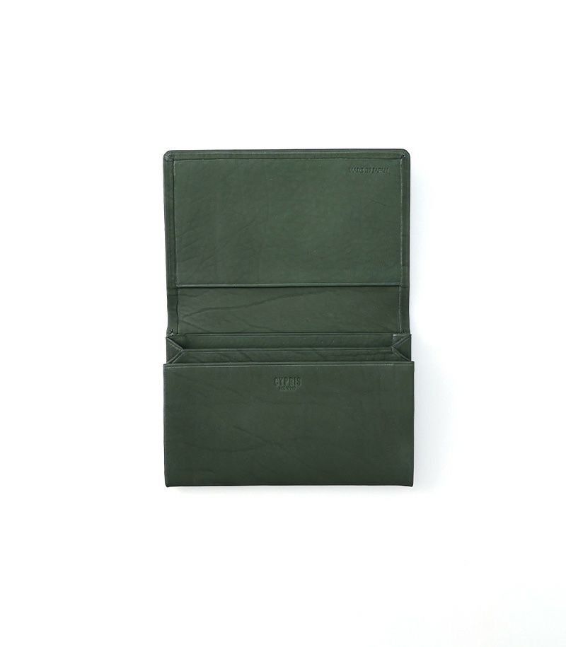 風琴マチ名刺入れ｜レーニアカーフ ｜ワイン