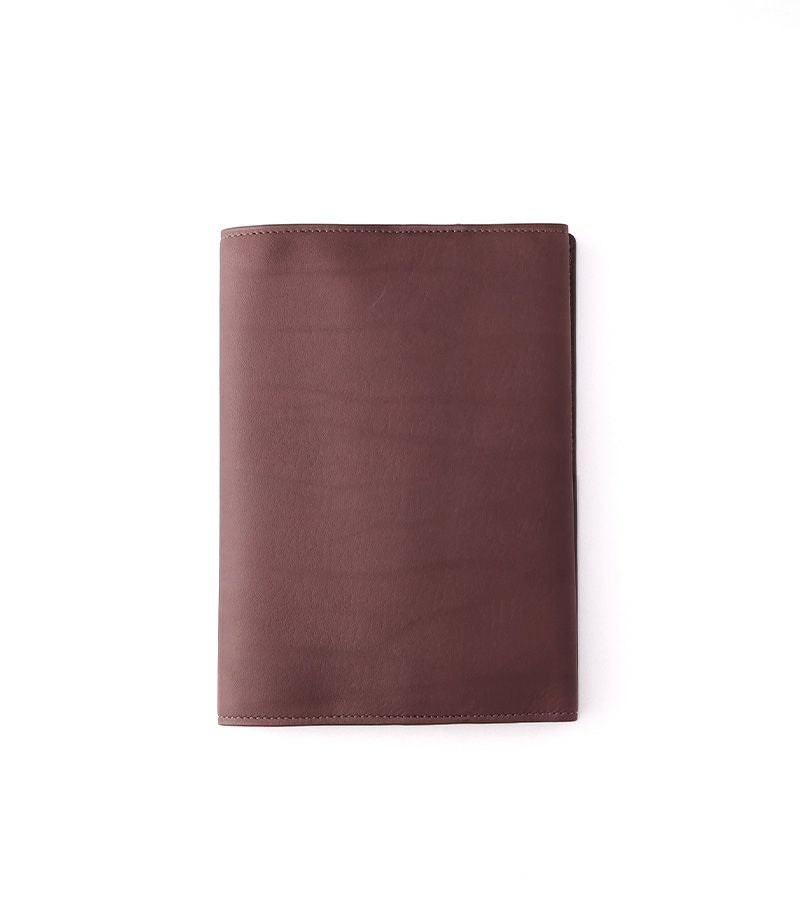 ブックカバー（文庫本サイズ）｜レーニアカーフ ｜ブラック