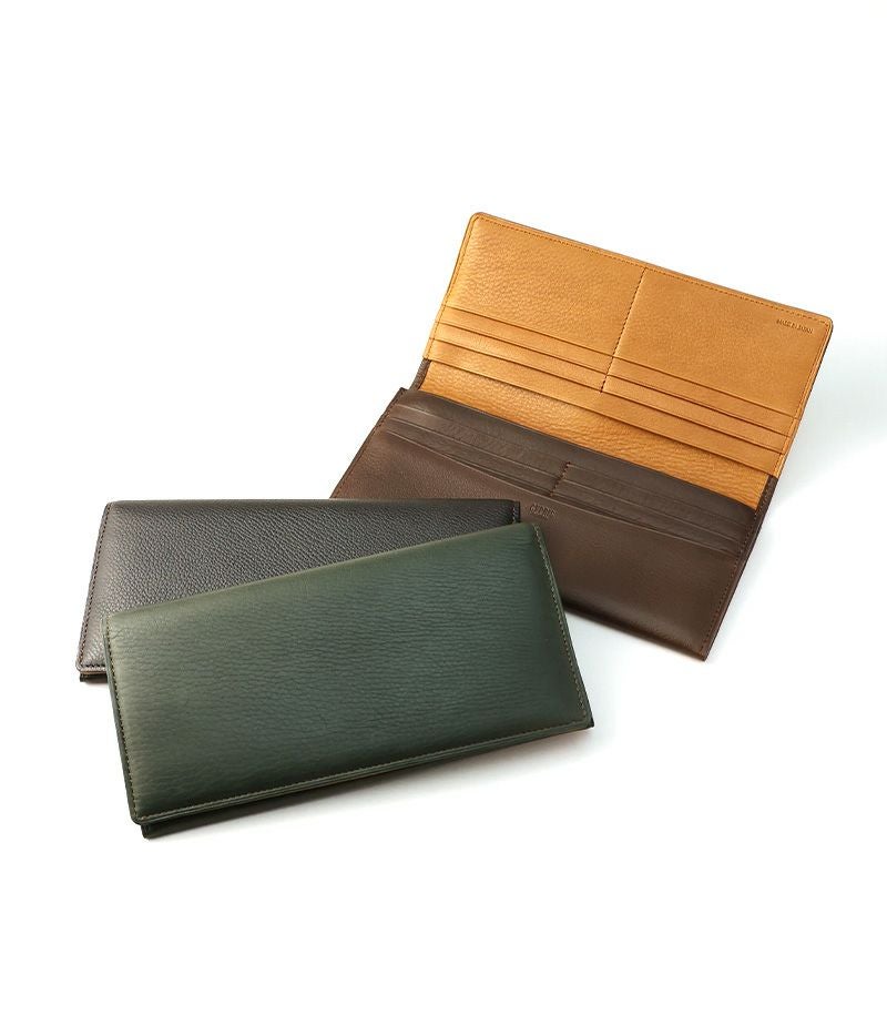 ファスナー付ササマチ長財布