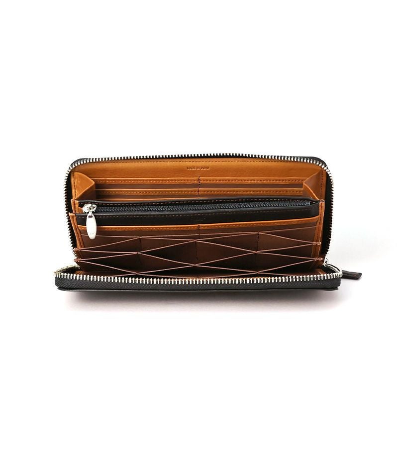 ラウンドファスナーハニーセル長財布｜シルキーキップ｜キプリスの