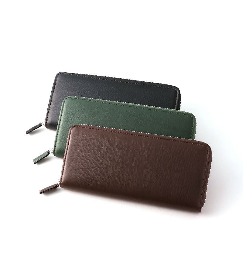 ラウンドファスナーハニーセル長財布｜シルキーキップ 