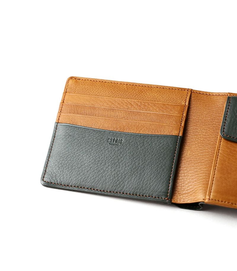 メンズ2つ折り財布