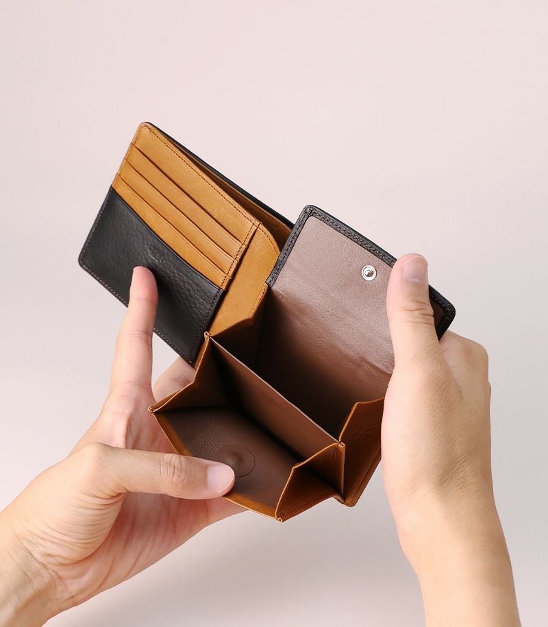 シルキーキップ,2つ折り財布,メンズ財布