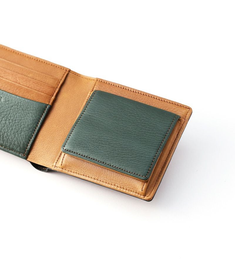 ボックス小銭入れ付き札入れ｜シルキーキップ |革製品CYPRIS（キプリス