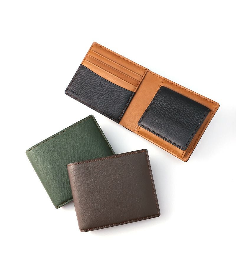 ボックス小銭入れ付き札入れ｜シルキーキップ |革製品CYPRIS（キプリス