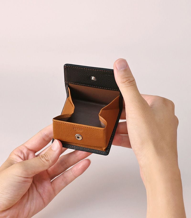  小銭入れ(ＢＯＸ型)｜シルキーキップ ｜グリーン