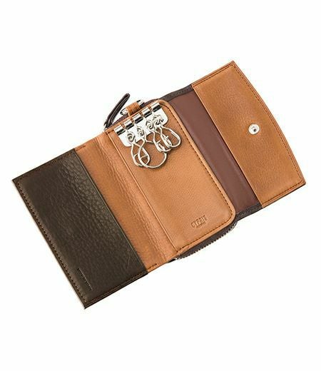 小銭入れ付きキーケース｜シルキーキップ |革製品CYPRIS（キプリス