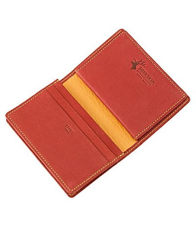 名刺入れ(通しマチ・パス入れ付)｜ディアスキン２