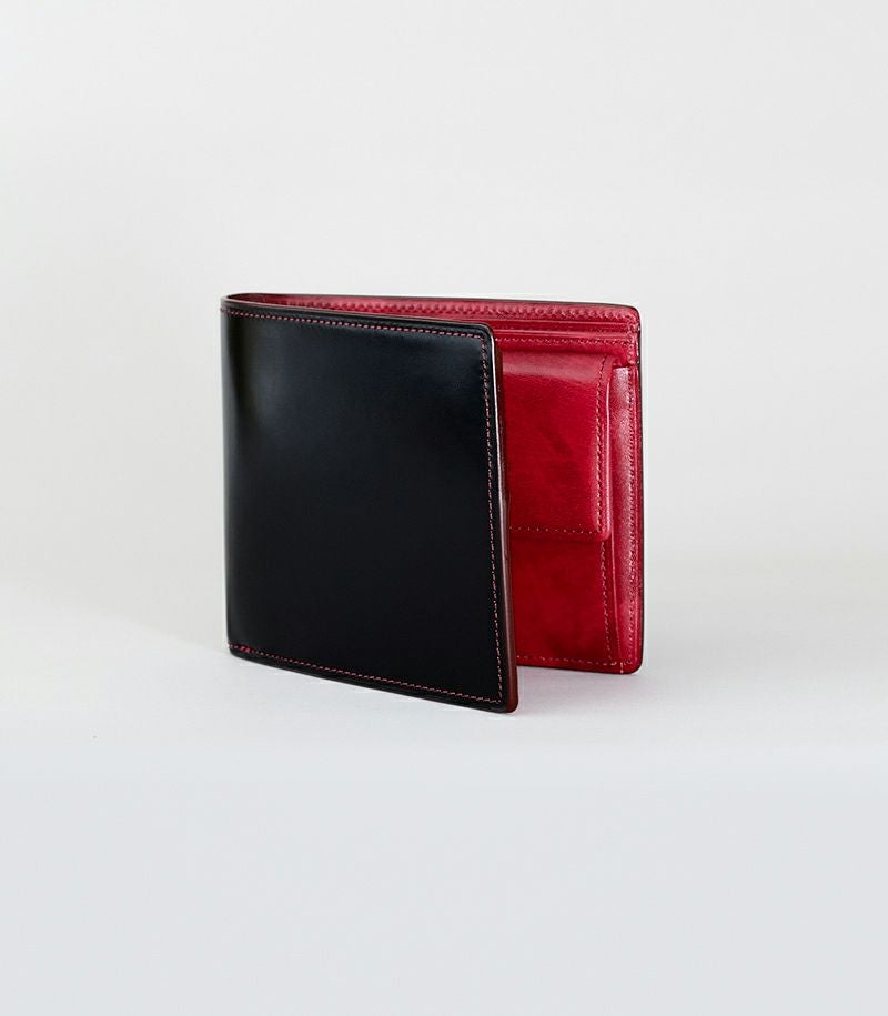 小銭入れ付き札入れ｜コードバン＆シラサギレザー |革製品CYPRIS